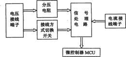 三相三线和三相四线兼容式电参数信号测量处理系统