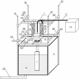 一种开口管桩锤击贯入和静荷载模拟实验装置及实验方法