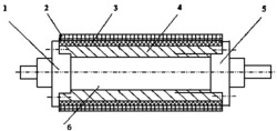 一种Roll-to-Roll化学机械抛光机用固结磨料抛光辊的弹性层及其制备方法