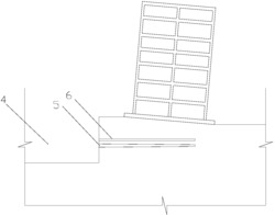 一种掏土灌水建筑物纠倾法