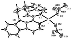 1-(2-吡啶)-9-(2-苄氧基乙基)-β-咔啉的硝酸铜配合物及合成方法和应用