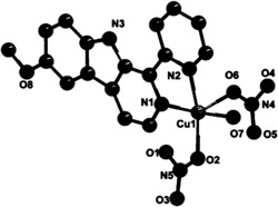 以1‑吡啶‑6‑甲氧基‑β‑咔啉为配体的硝酸铜(II)螯合物及其合成方法和应用