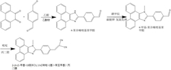 对亚硫酸氢根和次氯酸根双响应比率型荧光标记试剂及其合成方法和应用