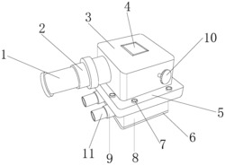 一种用于固定检测航空插头的夹具