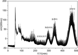 从野马追中快速分离纯化单体化合物的方法