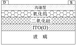 一种具有电致变色特性的双层栅介质薄膜晶体管