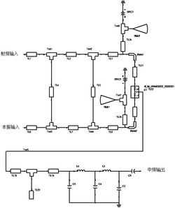 X波段雷达接收机前端有源低噪声混频器