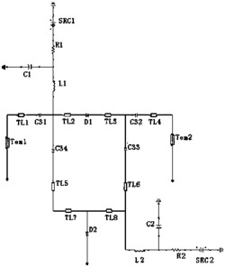 微波集总参数180°电调移相器