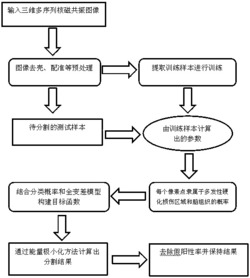 一种多发性硬化损伤区域分割方法