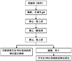 一种适用于大规模制备食品级卵白蛋白的提纯方法