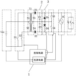 多绕组反激式DC/AC变换电路