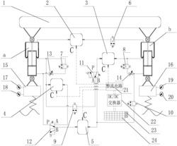 一种互联式馈能空气悬架及其使用方法