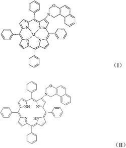 一种β-(2,3-二氢-萘[1,2,e]-m-噁嗪)并四苯基卟啉化合物及其制备方法和应用