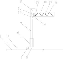 一种用于数学教学的自动画图装置