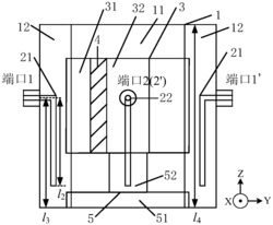 一种基于双模介质谐振器的微波差分滤波器