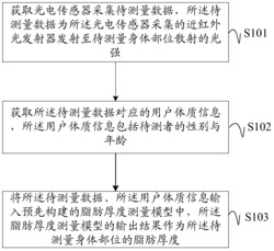 一种脂肪厚度的测量方法、装置及系统