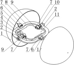 一种机械陀螺仪结构球形机器人