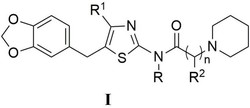 N-(5-胡椒基噻唑-2-基)哌啶基酰胺及其应用