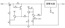 一种稳定线性电源调整管压降电路