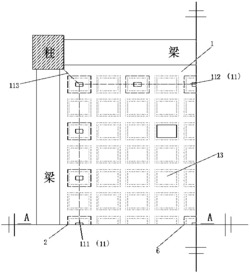 一种分布式三向减震薄壁空心楼板