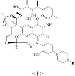 一种苯并噁嗪利福霉素类衍生物及其制备方法和用途