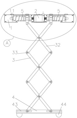 用于旋翼式无人机的缓冲型起落架