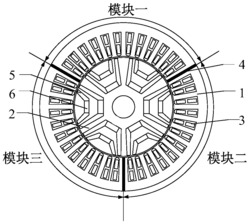 一种容错型模块化永磁辅助同步磁阻电机