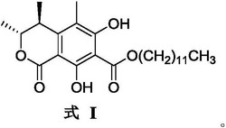 一种异香豆素长链羧酸酯类化合物的制备方法及其应用