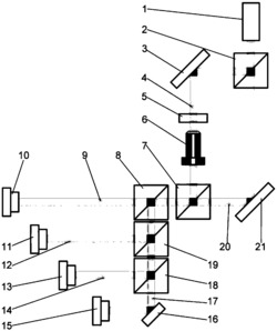 基于冗余光路的微尺度透明体离焦距离测量装置及方法