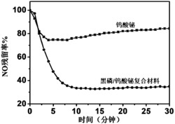 黑磷/钨酸铋纳米复合材料及其制备方法与在废气处理中的应用