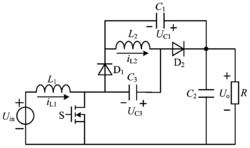 一种单管准Z源Boost变换器