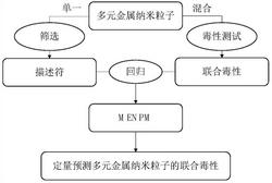 一种金属纳米粒子联合毒性的定量预测方法