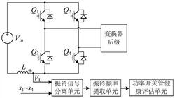 一种全桥变换器功率开关管健康监测方法及系统