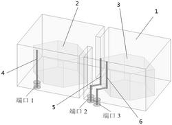 一种可产生带外零点的双模双通带介质滤波功分器