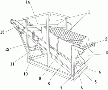 一种用于建筑施工的筛沙装置