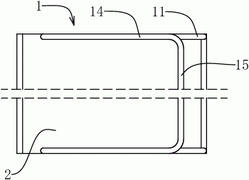 一种支架式防污工具尺