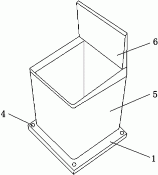 一种可稳固安装的洗衣机外壳