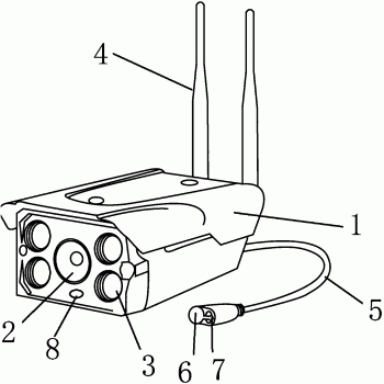 家用室外网络探头监控器