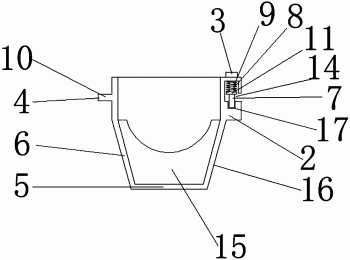 一种可拆卸组合的制作冰块模具