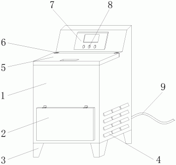 一种3D打印耗材成盘除水机构