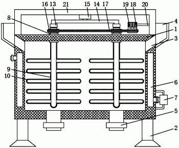 一种建筑工程施工用干燥除湿搅拌装置