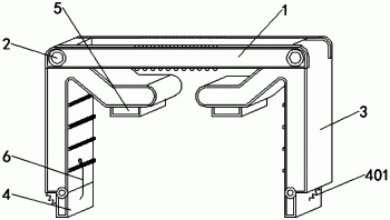 一种建筑施工用自紧式砖夹