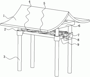 一种建筑工地用钢筋加工棚降温装置