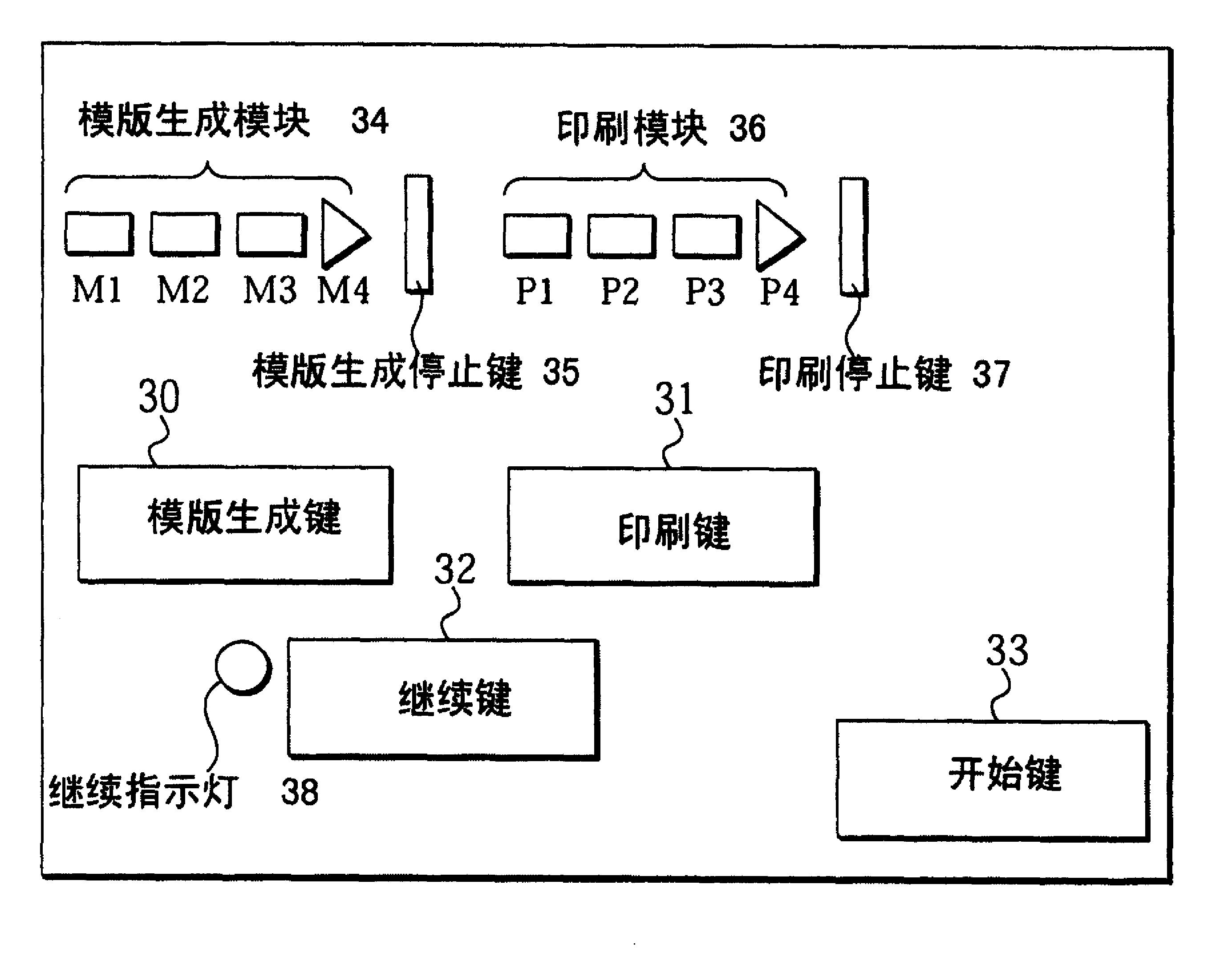 处理进程显示装置