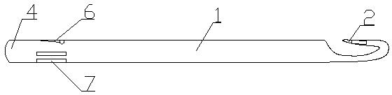 一种编织用的钩针