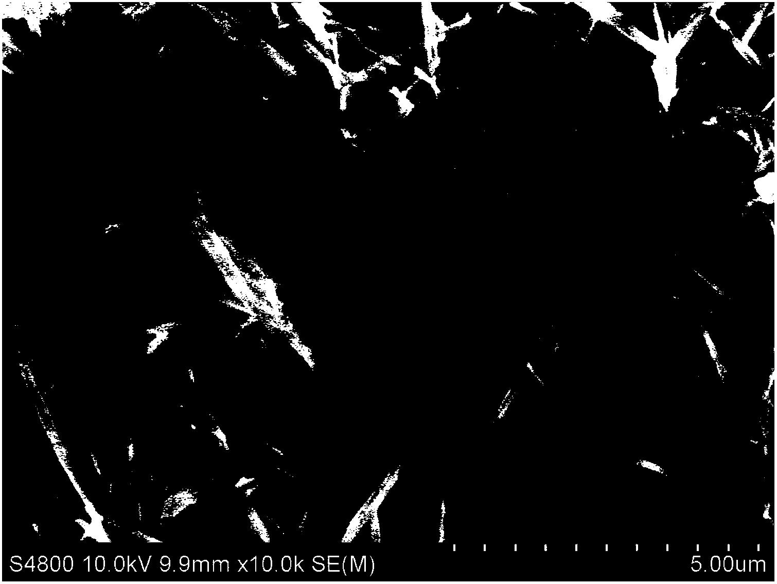 一种双组分过渡金属硫化物纳米管及其制备方法和应用