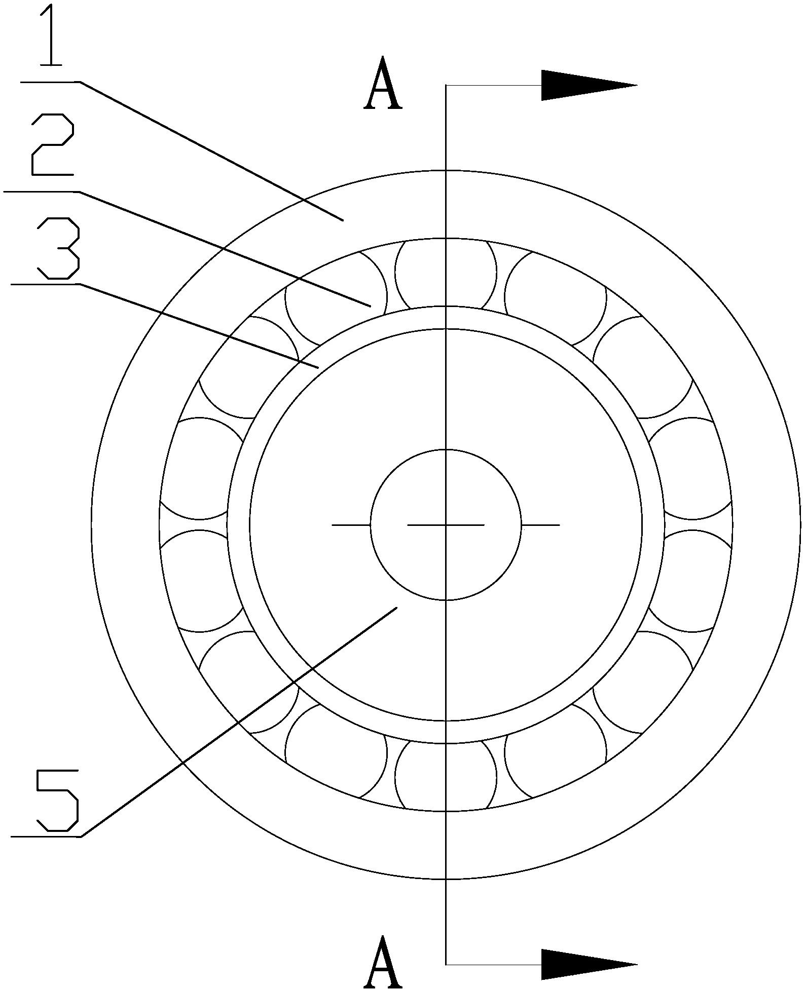 一种带有降低噪音的高速滚动轴承