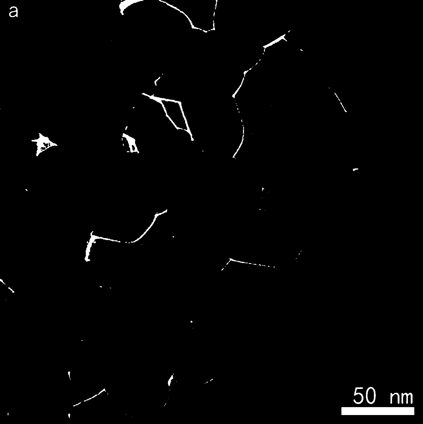 一种具有规则空心四方盒子状的五氧化二铌纳米棒材料及其制备方法和应用