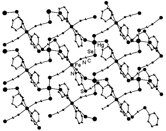 一种三维自旋交叉分子磁性材料及其制备方法