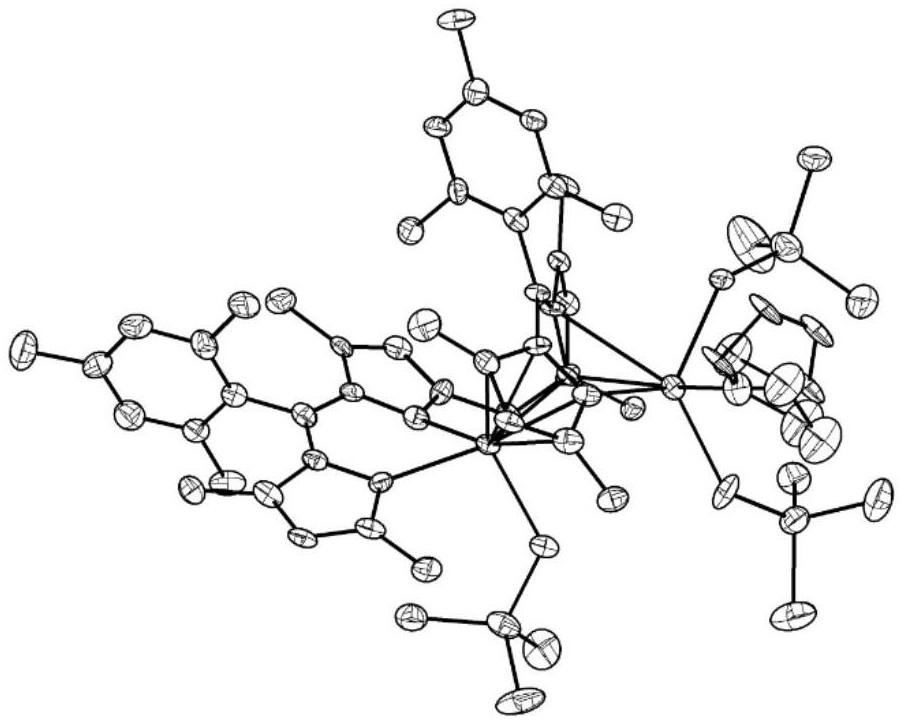 一种双吡咯甲烯型稀土金属配合物、制备方法及应用